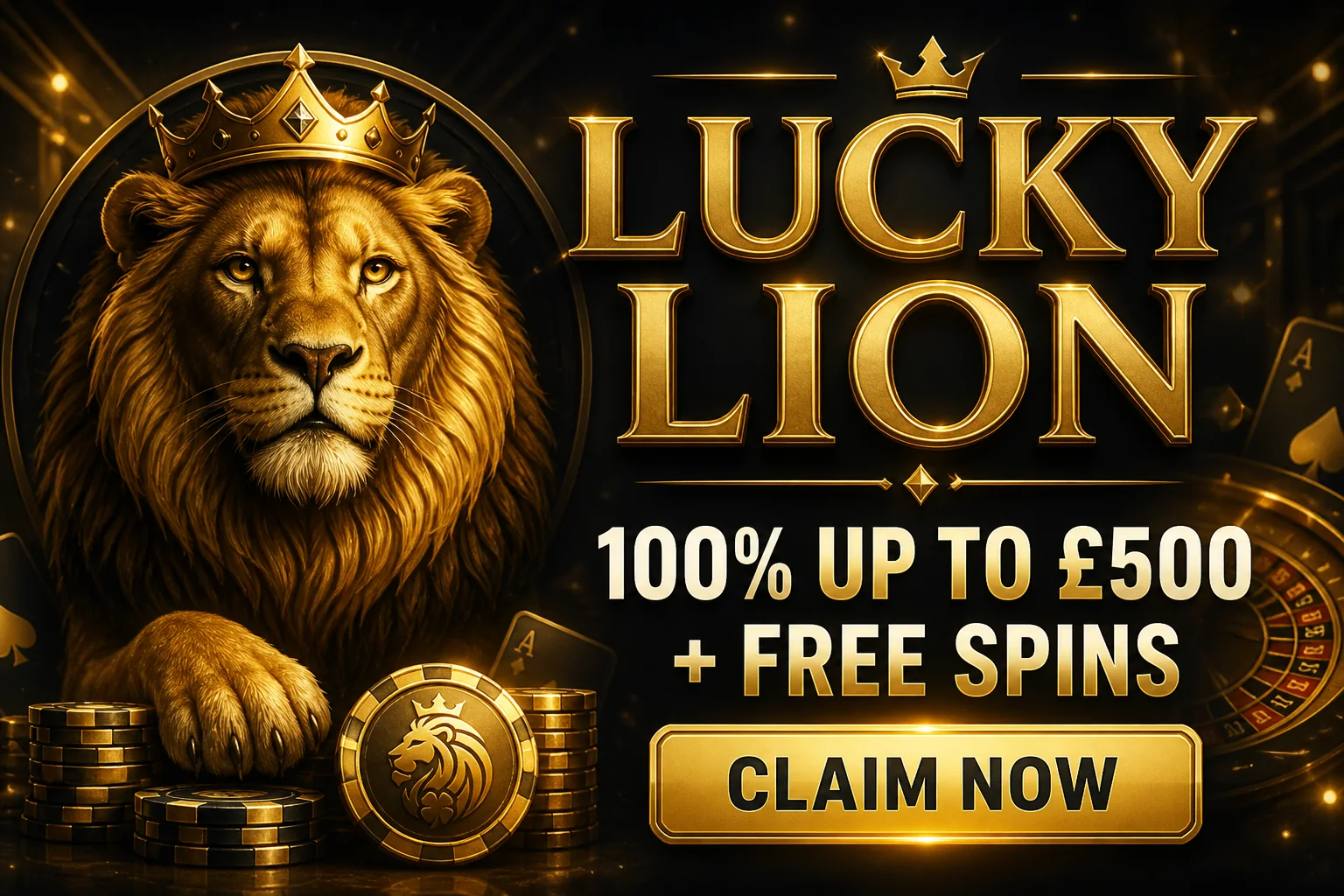 Lucky Lion casino promotion
